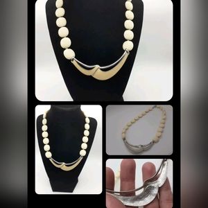 Rare Trifari enamel necklace 1970s